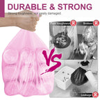 Small Trash Bags Bathroom, 4 Gallon Garbage Bags, 80 Count