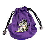 Large RPG Dice Bag Purple Dice Storage Bag for Role Playing Games