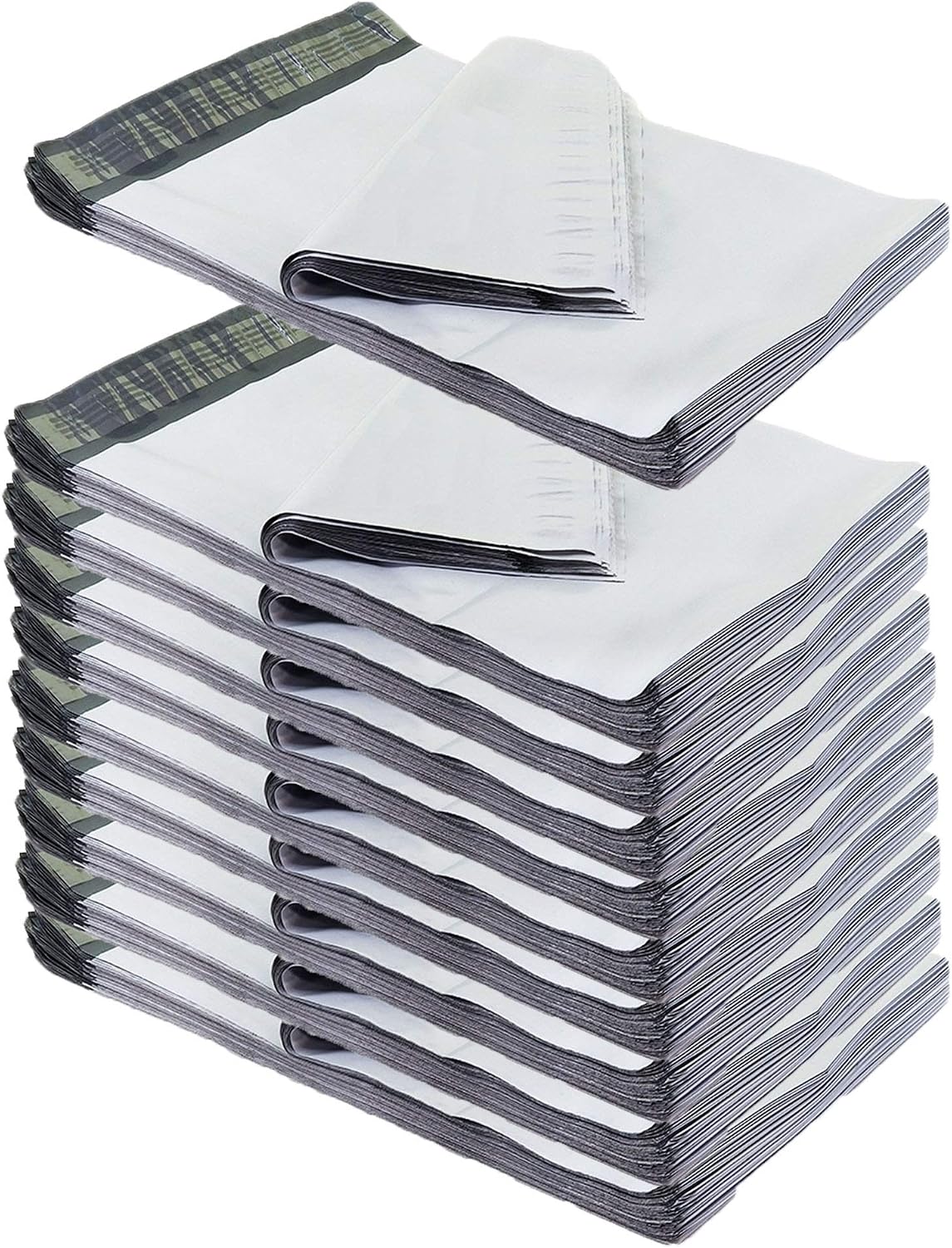 White Poly Mailers 6x9 Inch 1000 Pack I Size #1 Self-Seal, Waterproof, Tear-Resistant Plastic
