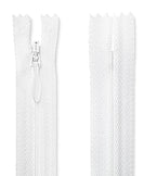30 Inch Invisible Zipper Nylon White Zipper for Crafts and Sewing