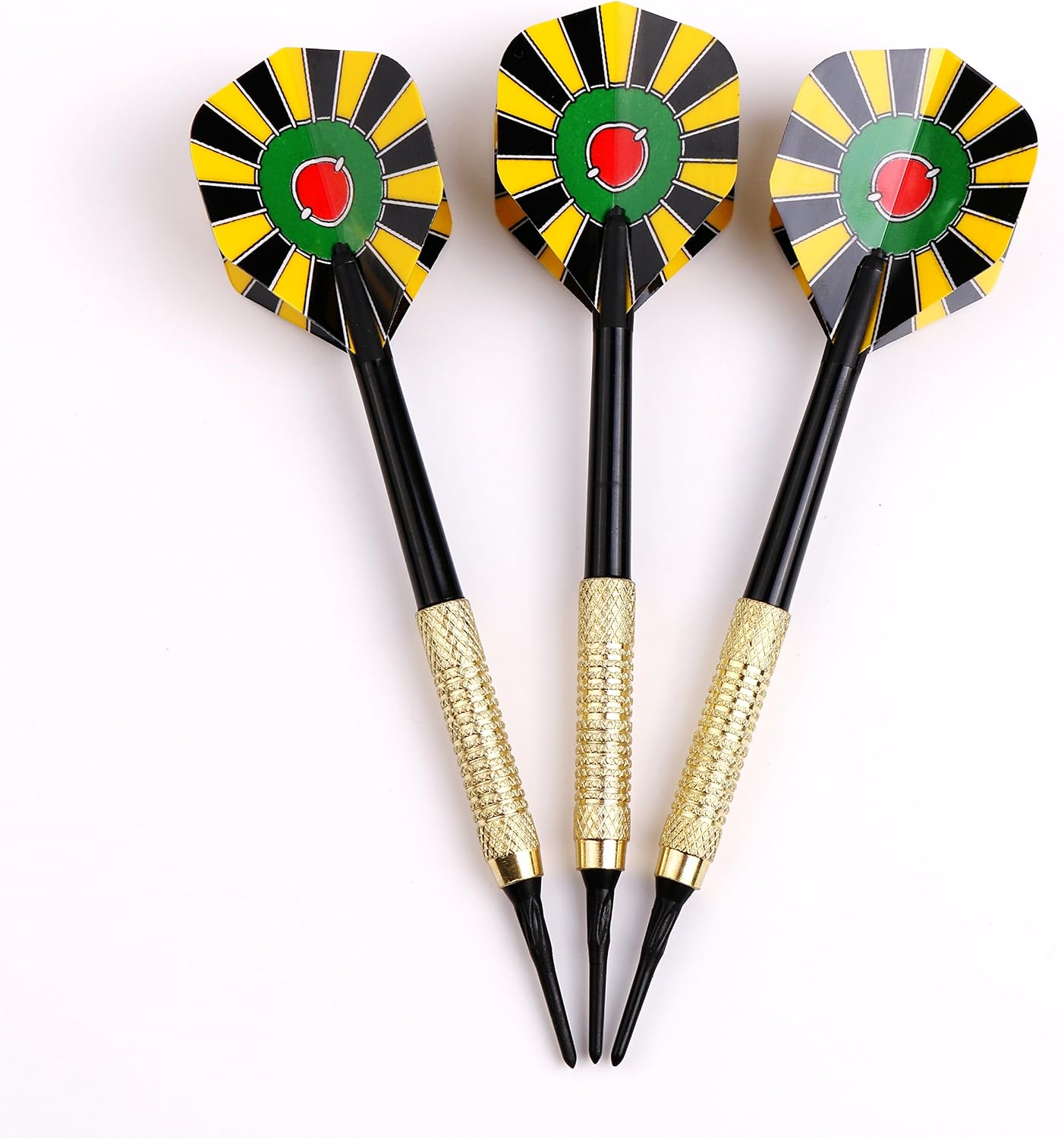 Soft Tip Darts for Electronic Dartboard Plastic Point Dart with Standard Dart Flights 18 Darts