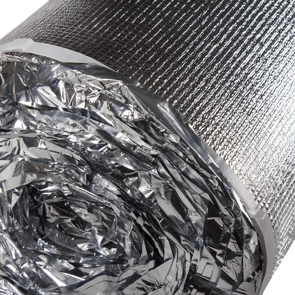 Vapor Barrier Flooring Underlayment - 3in1 Silent Padding - 2mm w/Overlap and Tape Attached - IIC 65 - Bestlaminate