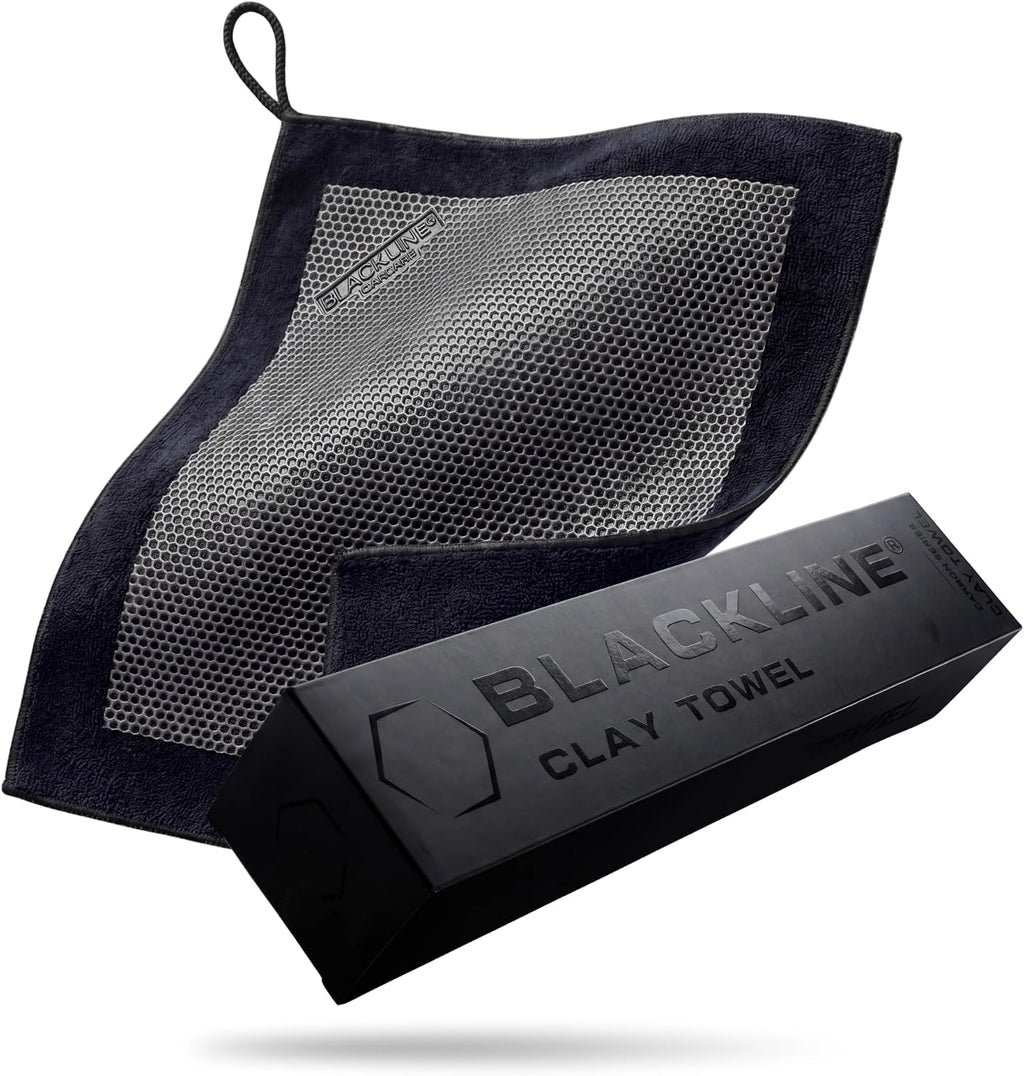 Synthetic Clay Towel 12"x12" - Clay Bar Alternative, Detailing | Synthetic clay towel lifts tar, sap & road film for