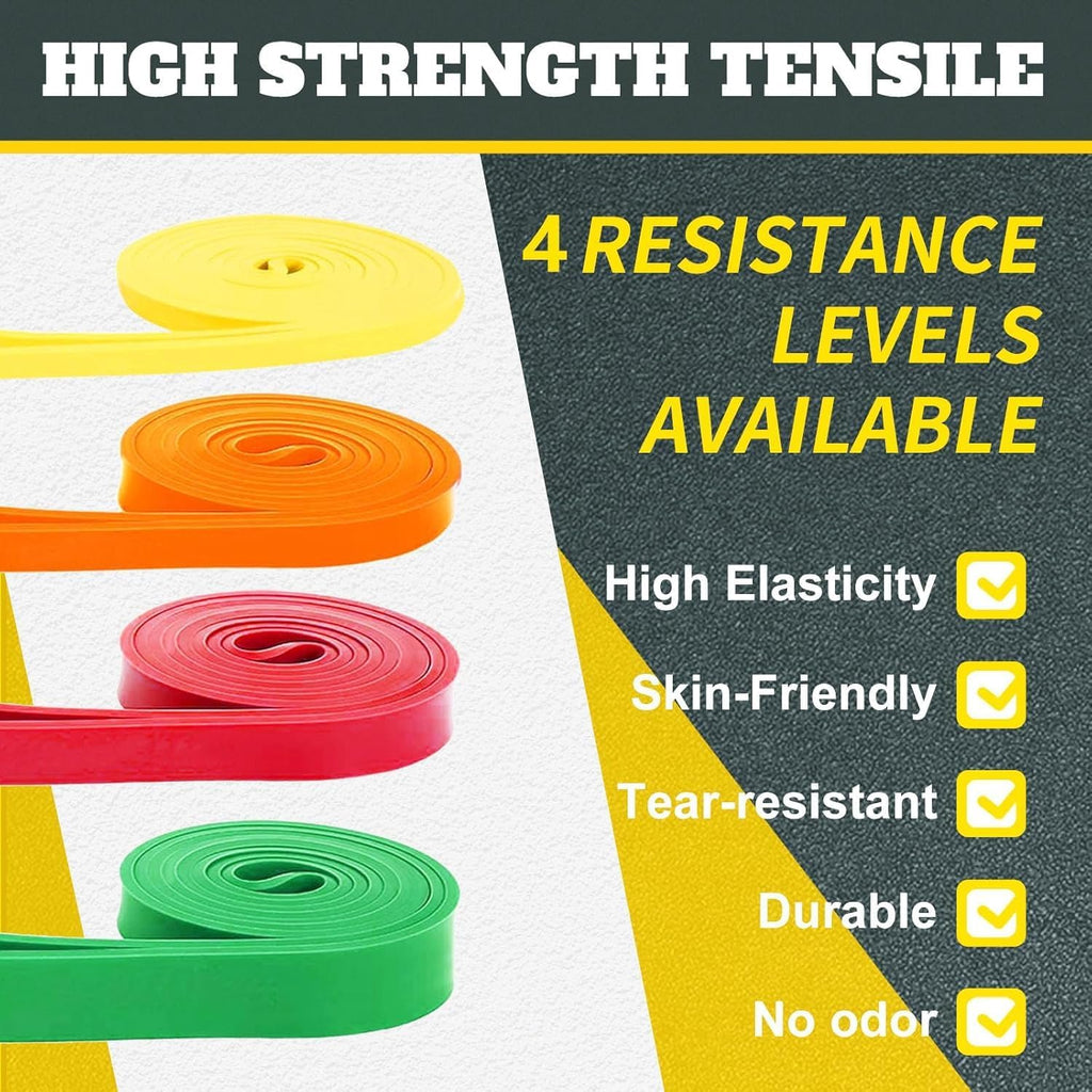 Exercise Bands Resistance Bands for Working Out,Pull Up Bands Set,at Home Workout Equipment,Workout Bands for Men and