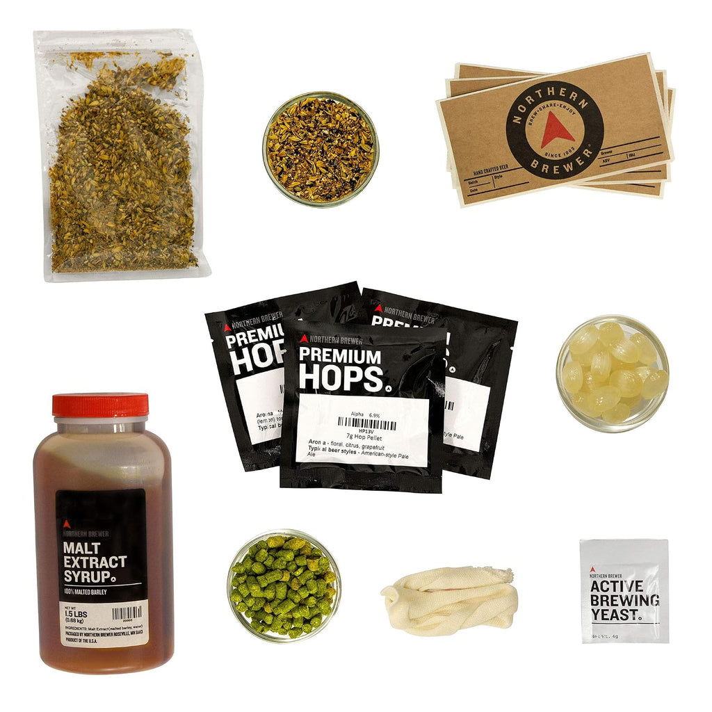 1G Gift Set Beer Homebrewing Starter Kit, Kama Citra IPA