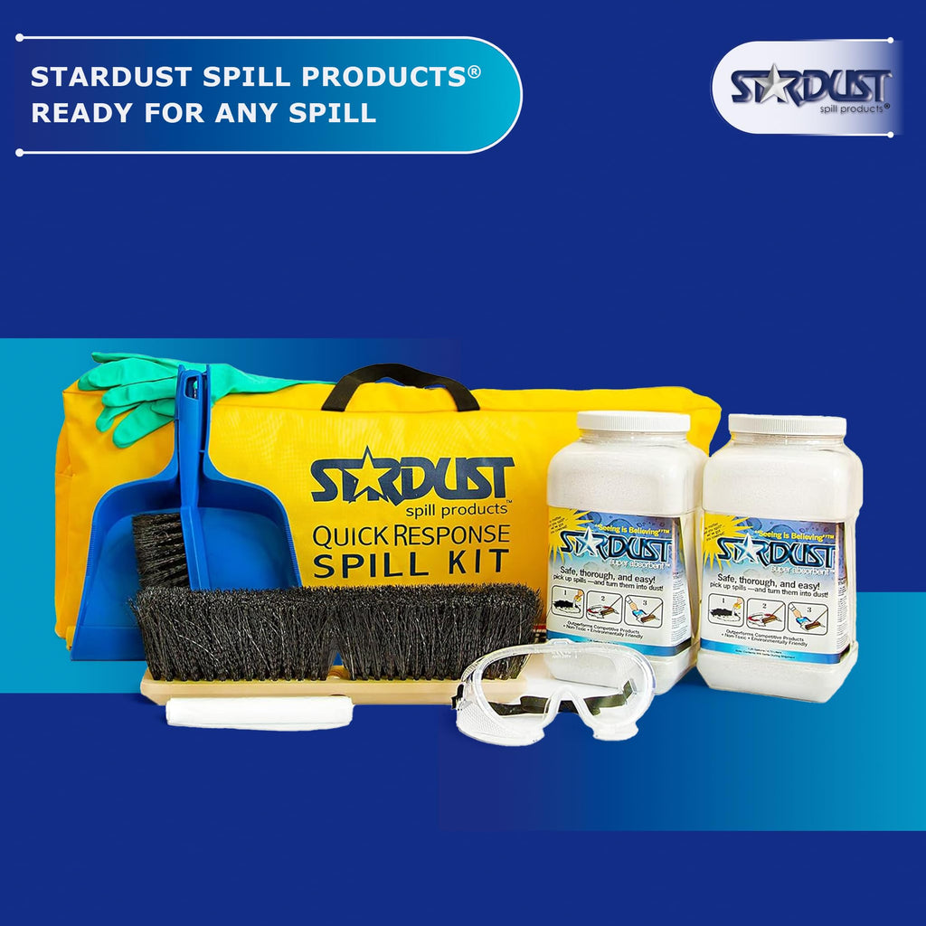 Stardust D710 Quick Response Spill Kits for Vehicles, Heavy Duty Duffle