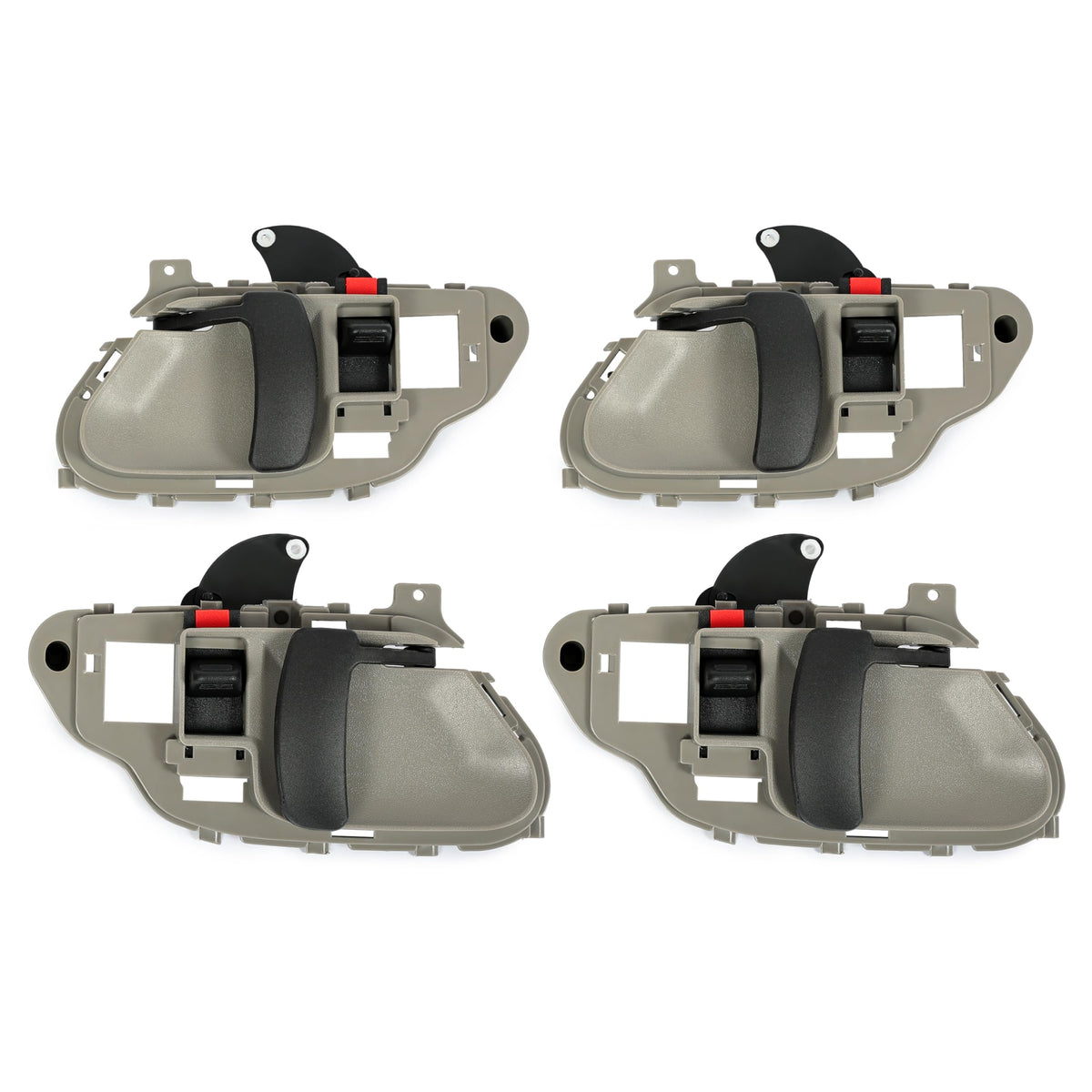HECASA 4Pcs Door Handles Compatible with 1995-2002 Chevy Chevrolet