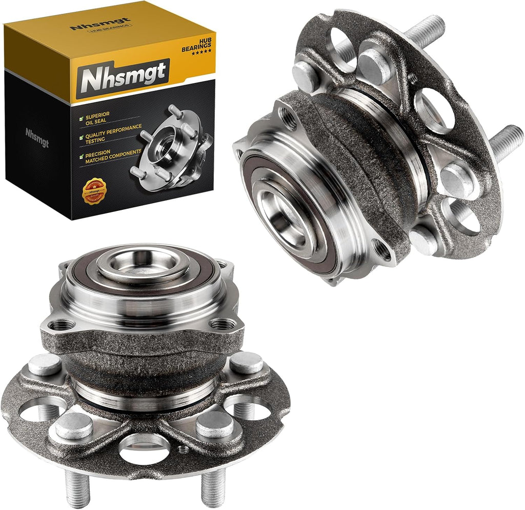 2X 512344 FWD Rear Wheel Bearing Hub Assembly for CRV 2007-2011