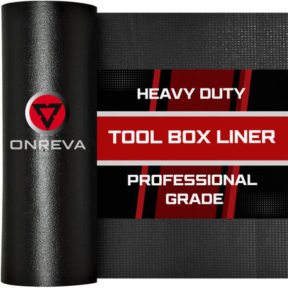 Tool Box Liner 24" Wide x 24 Ft, 1/8" Thick Heavy Duty Toolbox Drawer Liners for Tool Chest Cabinet Workbench &