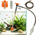 Aquarium Siphon Gravel Cleaner Manual Water Changer Kit, Small