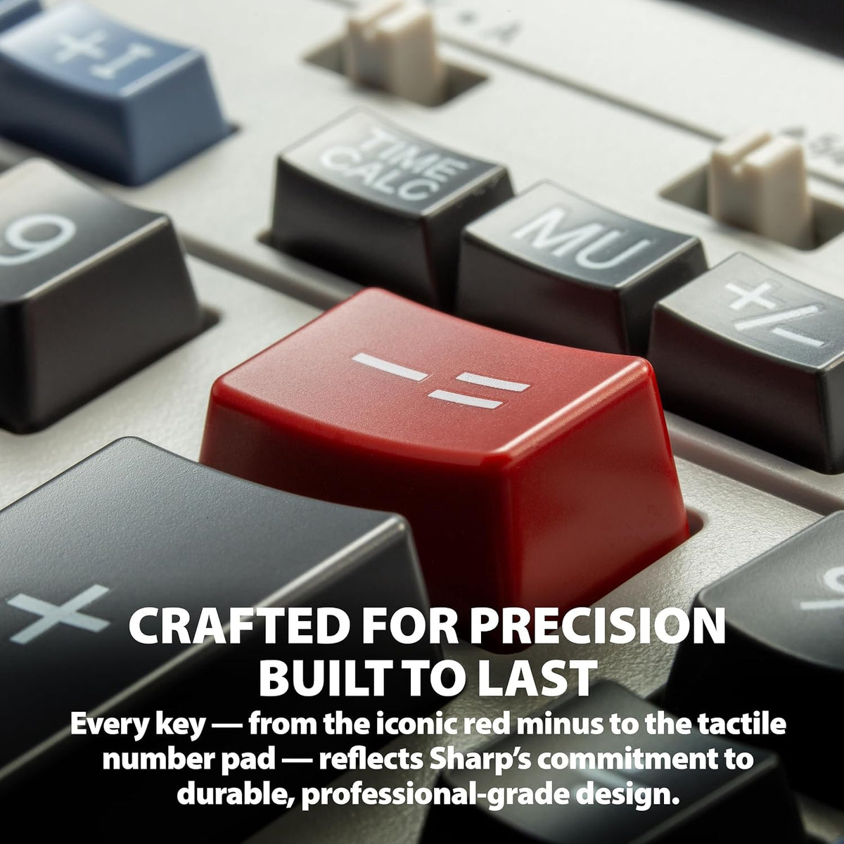12-Digit Print Calculator Desktop Size Adding Machine, Perfect for Everyday Use and Office, Bright, Large