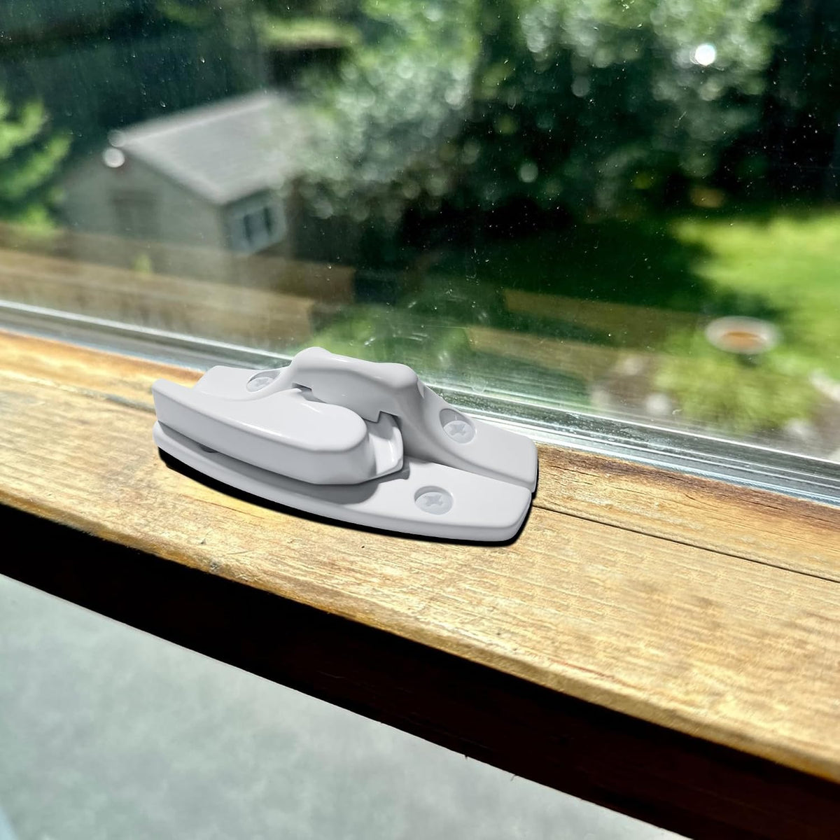 Zinc Sash Lock and Keeper fit for Andersen Sash Lock & Keeper 1968 to Present (White)