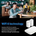 Multi-gig Micro Mesh WiFi 6 Router | Connect 100+ Devices | 2,000 Sq Ft Coverage | 3.0 Gbps Speeds | No App Required