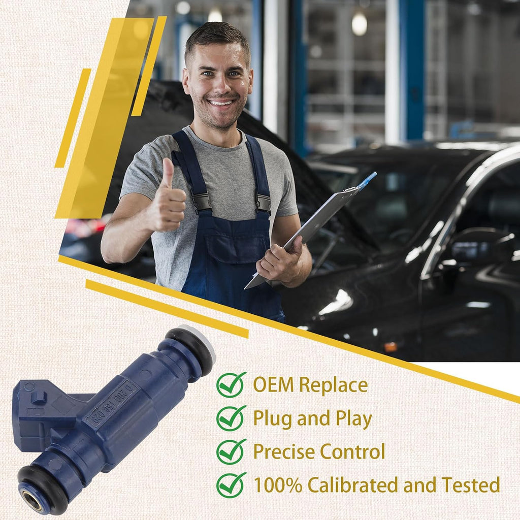 Compatible with/Ford 2001-2003 Explorer & Ranger 4.0 Fuel Injectors