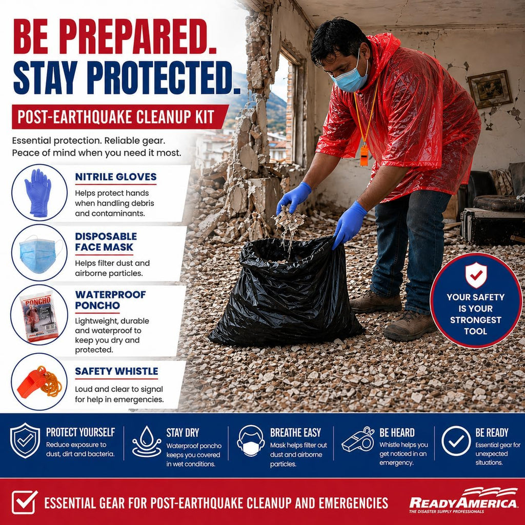 70280 72 Hour Emergency Kit, 2-Person, 3-Day Backpack, Includes First Aid Kit, Survival Blanket, Portable