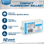 Replacement for ICF-2S26-H1-LD Compact Fluorescent Ballast
