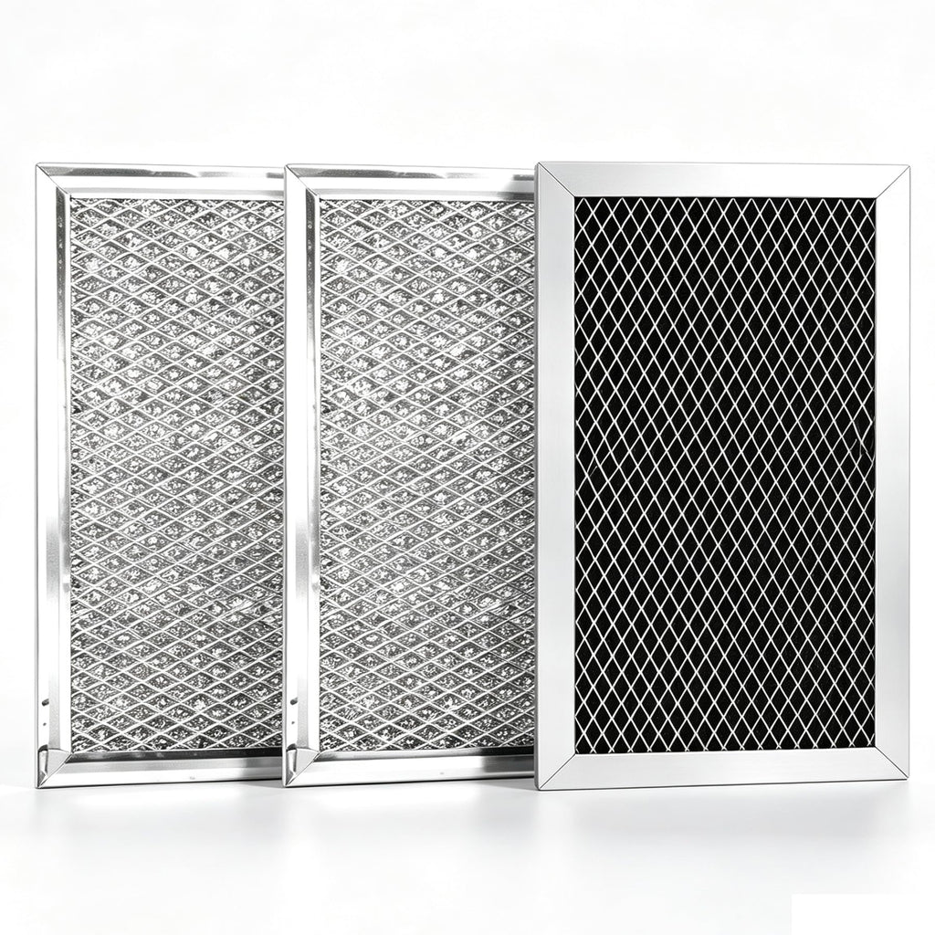 3Pcs Microwave Filter Set Compatible with Microwave JVM6175EK6ES