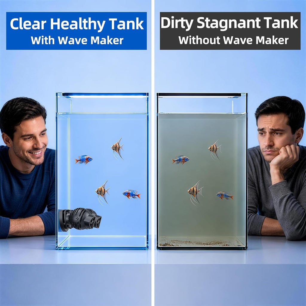 Magnetic Wave Maker for Aquarium: 1s Attach on fish tank