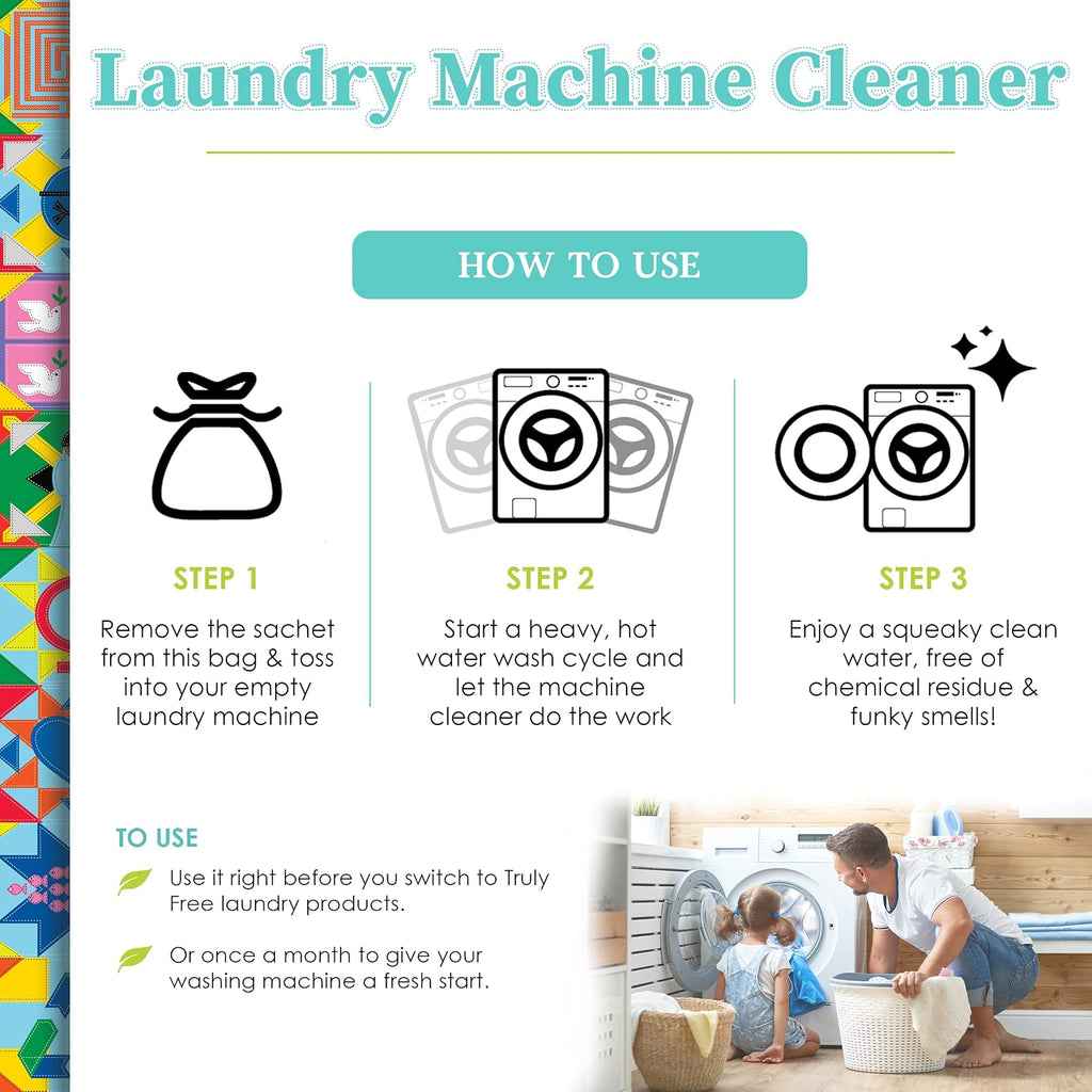 Laundry Washing Machine Cleaner & Deodorizer