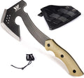 Bushcraft Hatchet - Full Tang Camping Axe with MOLLE Sheath | Split Kindling • Process Firewood • Shelter Building •