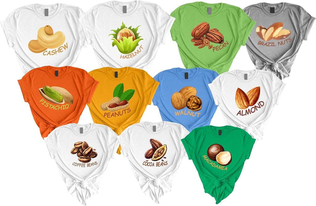 Bunch of Nuts Group Costume Shirt, Funny Matching Family Halloween Tee, Best Friends Shirts, Couples Costume Party