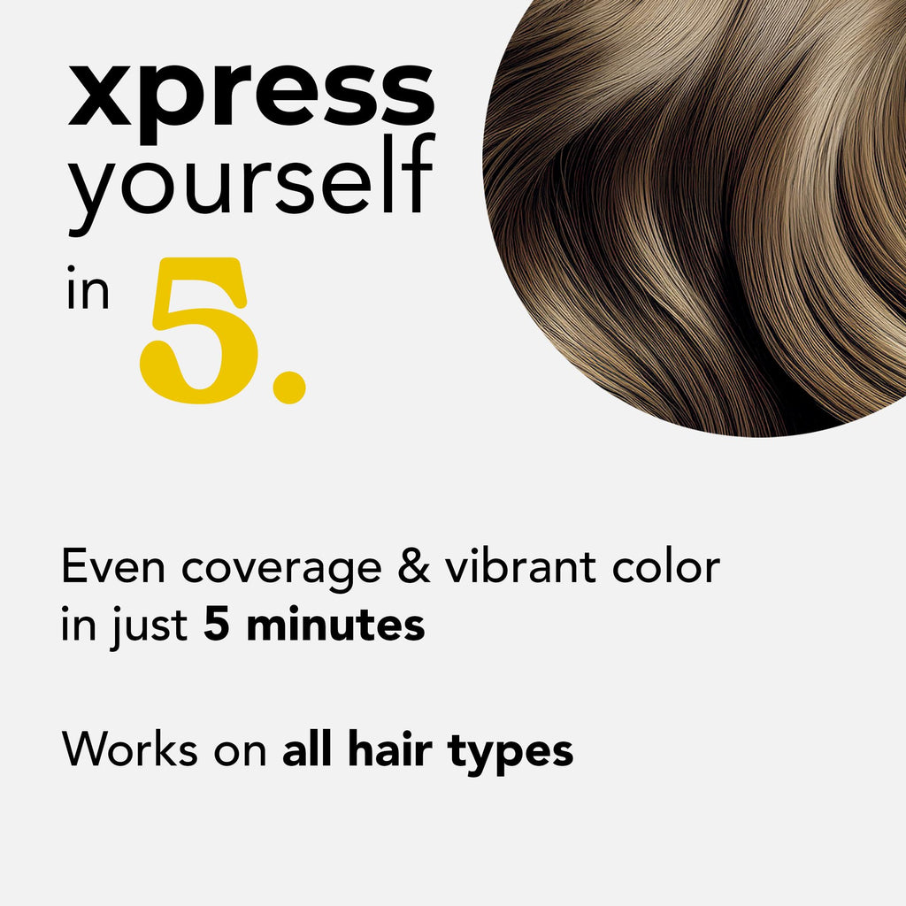 Xpress Permanent Hair Color Shampoo, Dark Blonde, 0.84 Oz, 6 pack