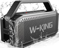 Loud Bluetooth Speaker, 100W Max IPX6 Portable Outdoor Speakers Bluetooth Wireless/60W Deep Bass Radiator/2