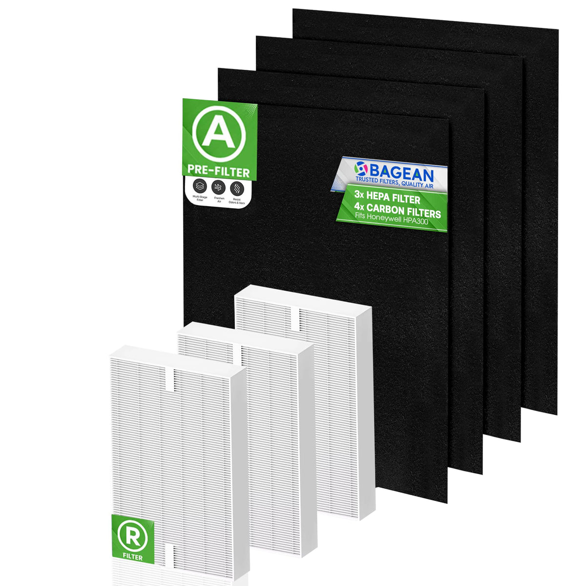 HPA300 Filter R Compatible Honeywell Air Purifier Filter Replacement