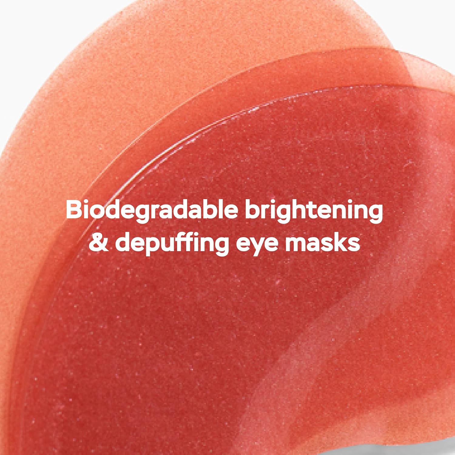 Brightening Eye Masks 60 Count | Hydrogel Under Eye Patches | Depuffing, Dark circle brightening, Peptides, Caffeine