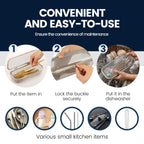Dishwasher Basket, 304 Stainless Steel Fine Mesh for Small Kitchen Items
