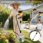 Stick Water Transfer Pump Compatible For Dewalt 20V Battery(NO Battery)