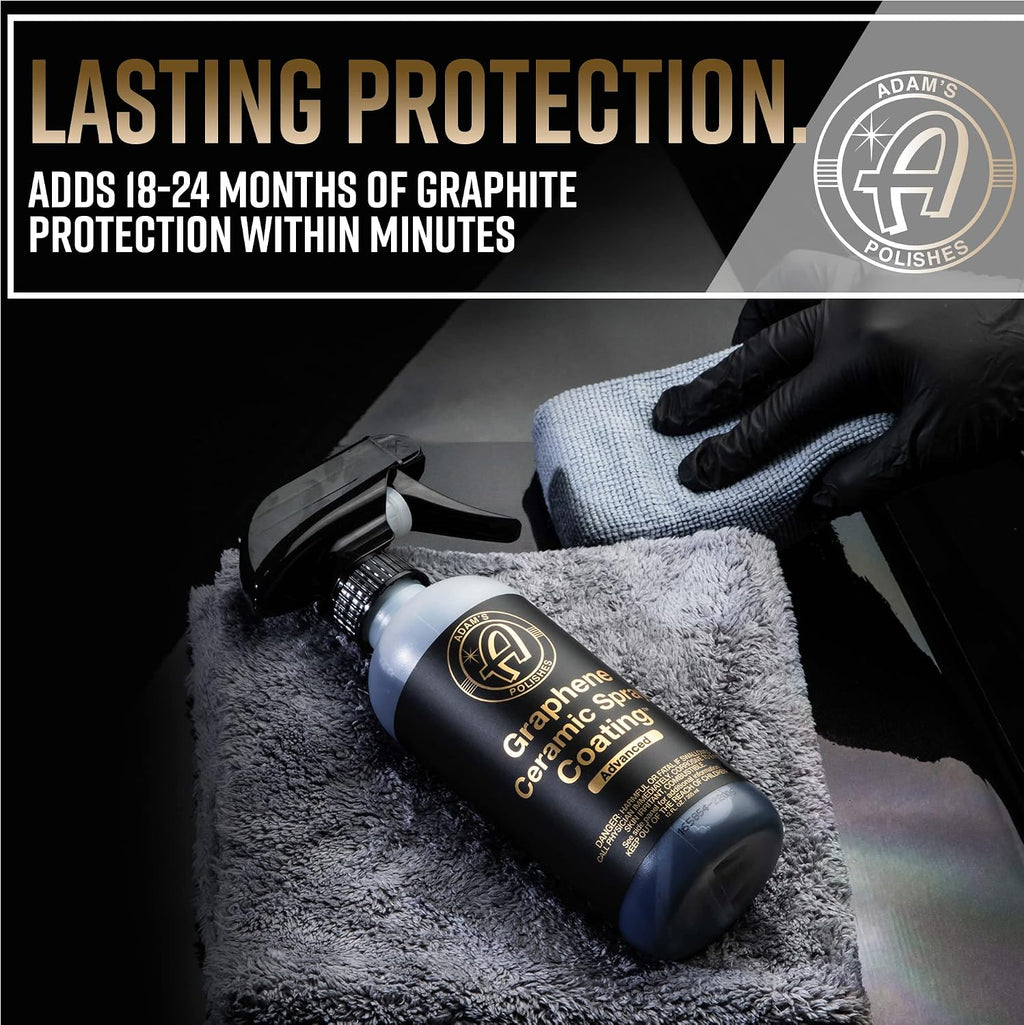 Advanced Graphene Ceramic Spray Coating - 18+ Months Sprayable Graphene Oxide Ceramic Coating for Cars, Boats, RV's &