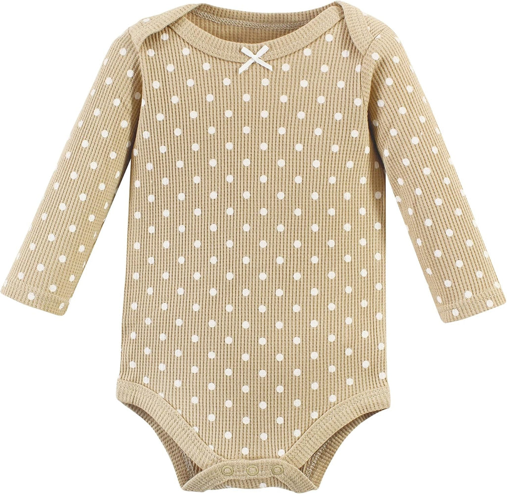 Unisex Baby Thermal Long Sleeve Bodysuits