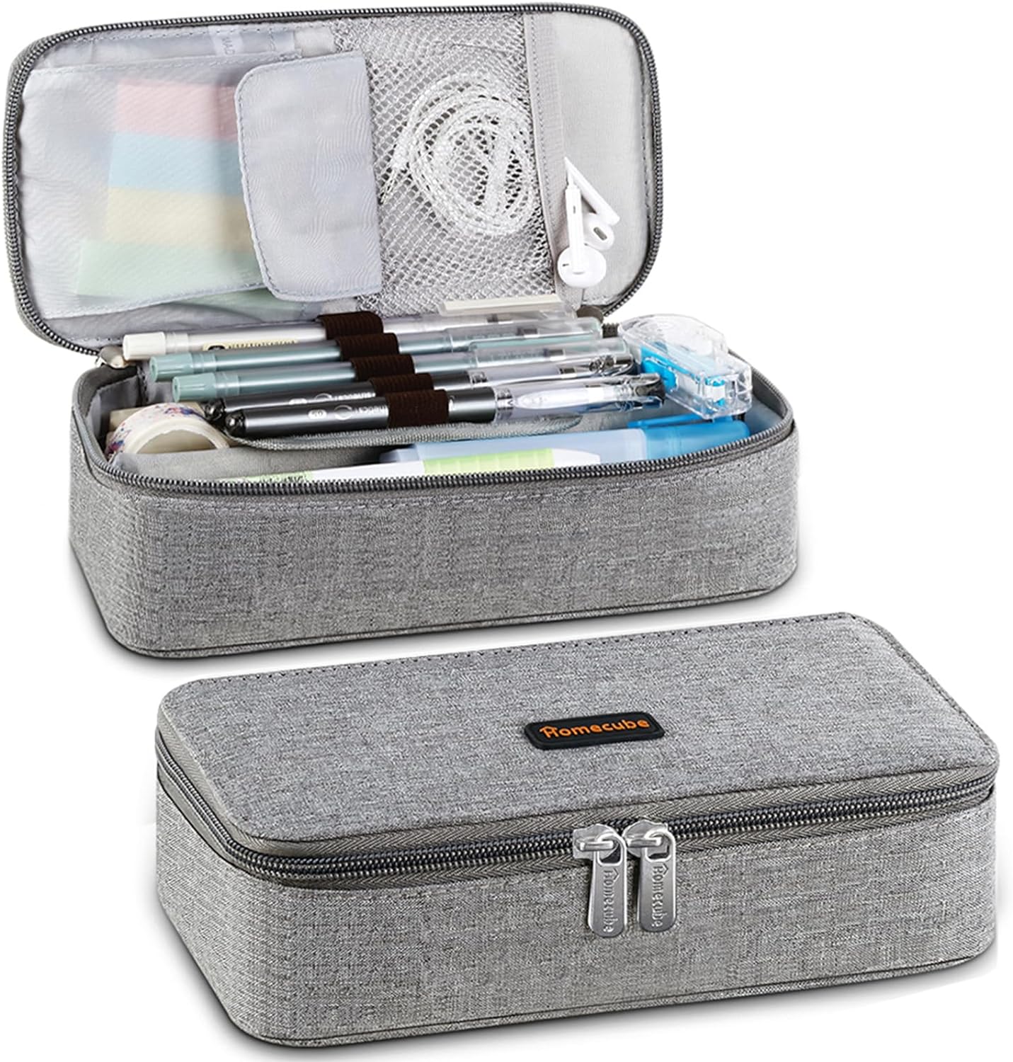 Pencil Case Capacious Pen Pencil Holder Box Makeup Pens Pouch Oxford Cloth Bag Large Storage Stationery Organizer