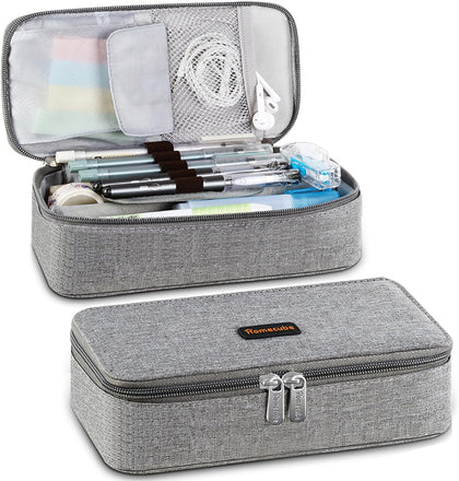 Pencil Case Capacious Pen Pencil Holder Box Makeup Pens Pouch Oxford Cloth Bag Large Storage Stationery Organizer