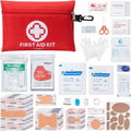 150 Piece Mini First Aid Kit, Portable Small Emergency Kits Compact 1st Aid Kit for Car, Travel, Home, Camping