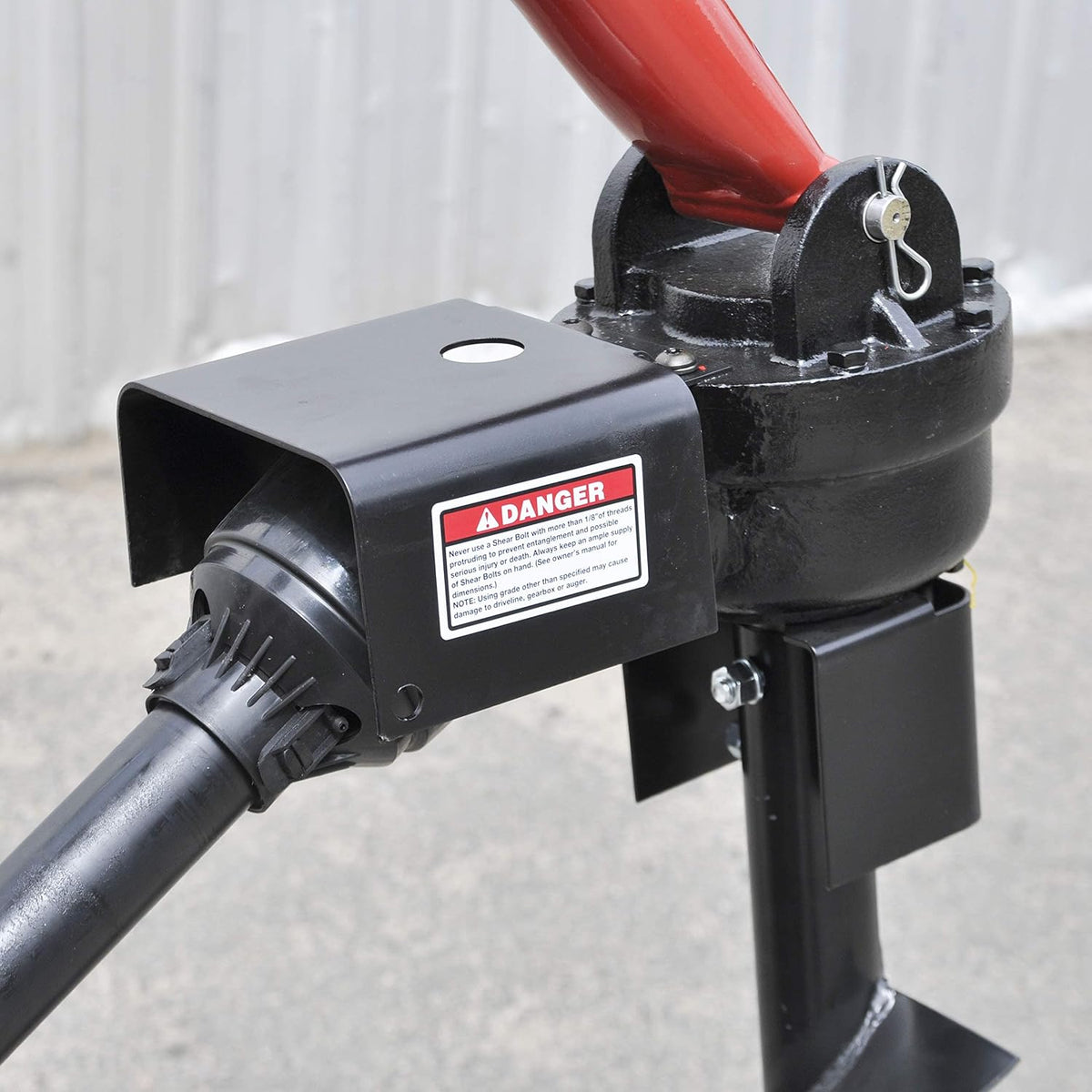 Tool Tuff Model 400 3-Point Tractor Post Hole Digger for Compact/Sub-Compact/Cat 0 Tractors with 6" Auger.