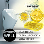 Urinal Screen Deodorizer, 50 Pack Cakes and Pads