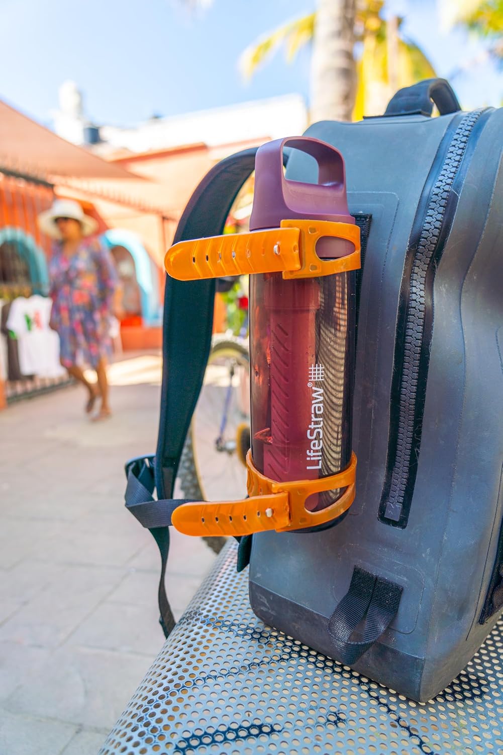 Go Series — BPA-Free Water Filter Bottle for Travel and Everyday Use Removes Bacteria, Parasites and Microplastics