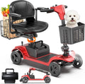 Mobility Scooters for Seniors, Foldable 4 Wheel Powered Scooters