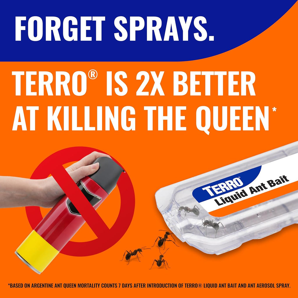 Liquid Ant Killer Bait Stations, 18-Count, Indoor Ant Traps, T300-3SR | Borax Formula, Kills the Queen & the Entire