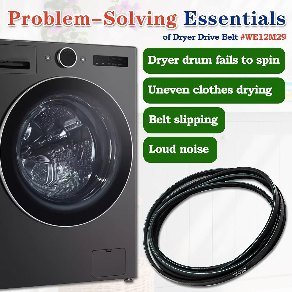 GTDP200EF1WS GTD65GBSJ3WS Dryer Belt Fit for GE GTDP490ED3WS GTD48GASW0WB