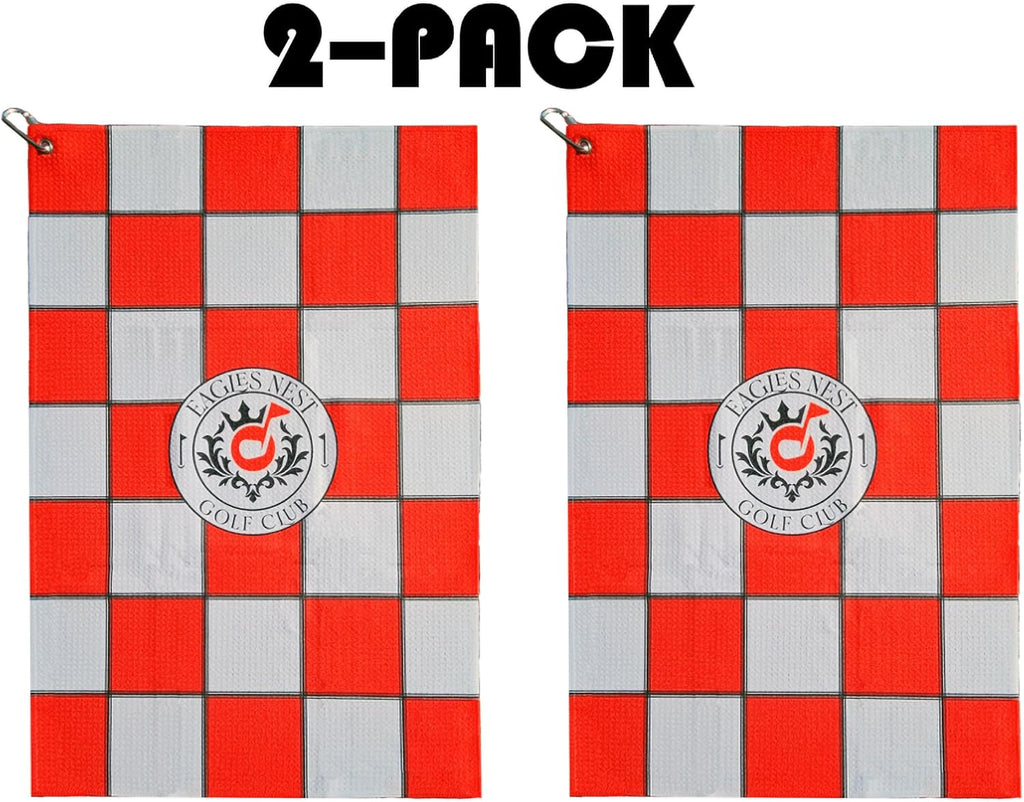 Microfiber Golf Towel Waffle Pattern