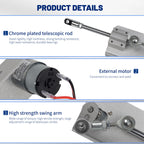 XUNKUANER DC24V Mini Reciprocating Cycle Linear Actuator Telescopic Motor