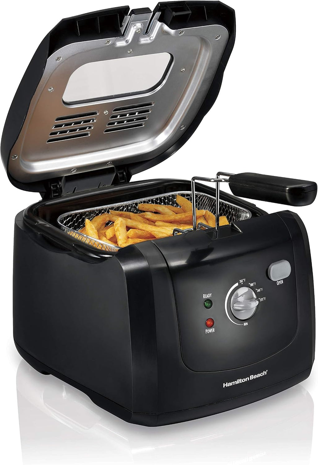 8 Cup Electric Deep Fryer with Basket For Home Use