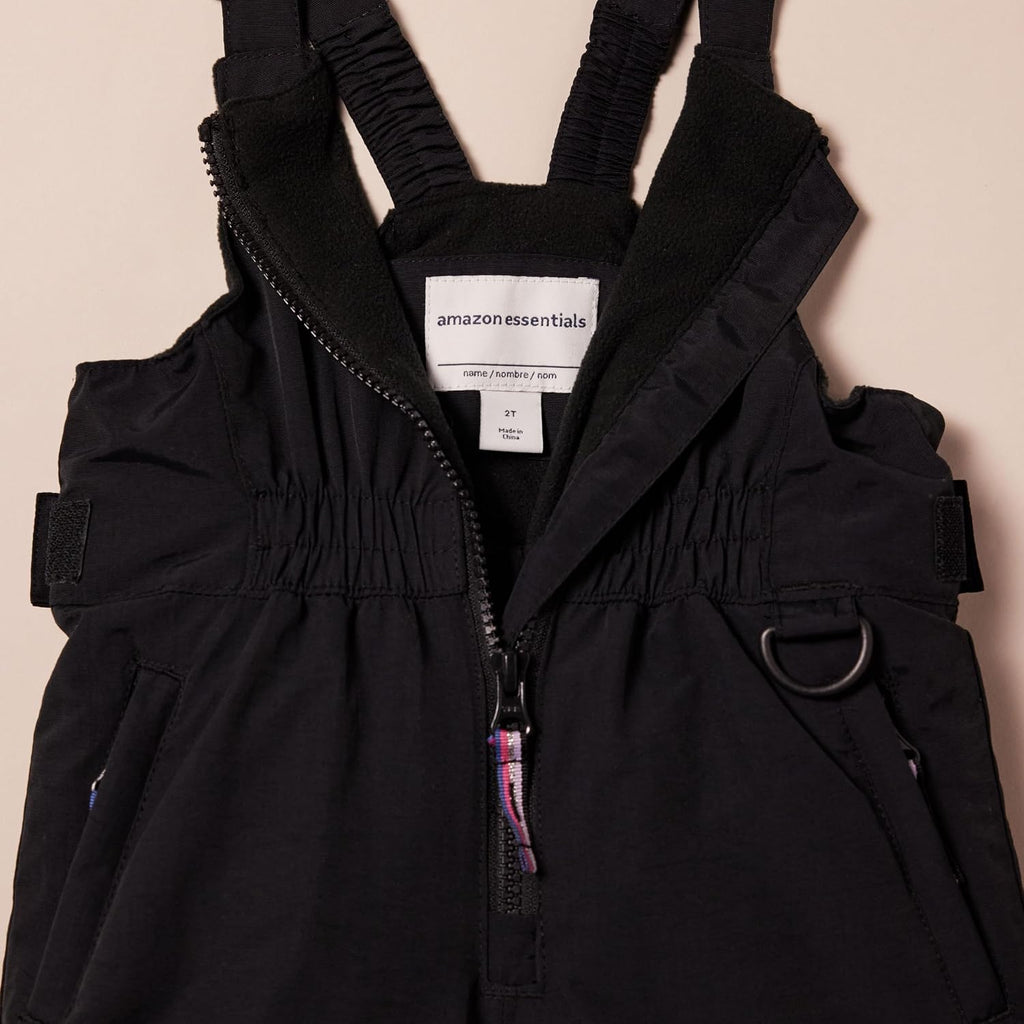 Girls and Toddlers' Water-Resistant Ski & Snow Bib Overall
