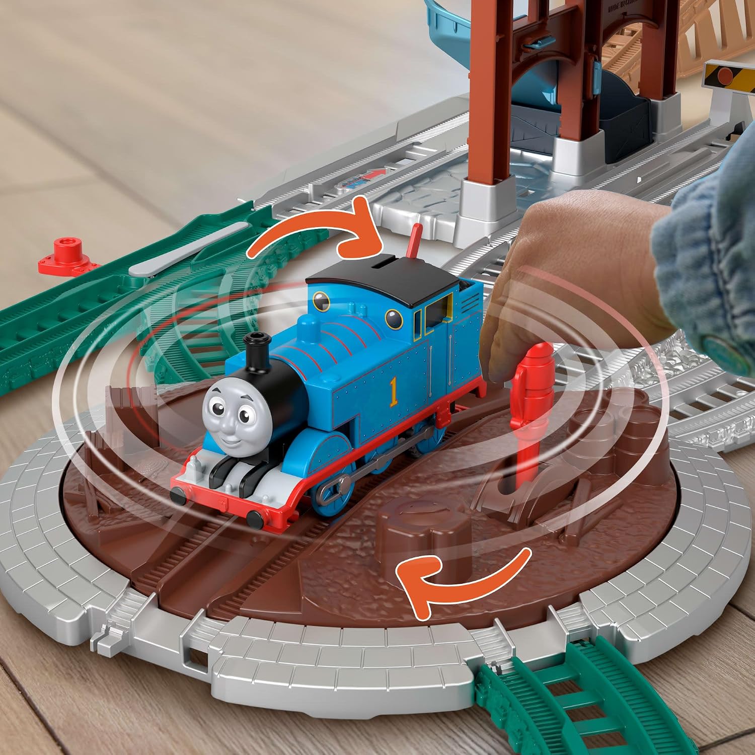 Thomas & Friends Load & Launch Barrel Delivery Set by Fisher-Price | Includes Battery-Powered, Motorized Thomas