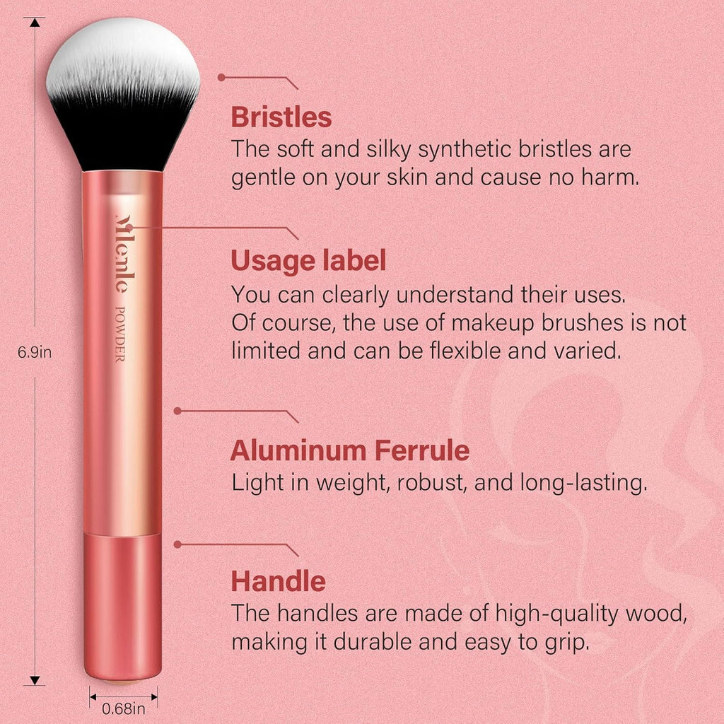 Makeup Brushes Set, Mlemle Professional 26 Pcs Makeup Kit, Include Powder Blush Concealers Foundation Eye shadows 21