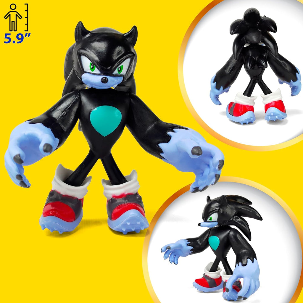 Sonic the Hedgehog Big Action Figures (Set of 10 pcs), Collection Toys, Birthday Cake Decoration Party Supplies Cake