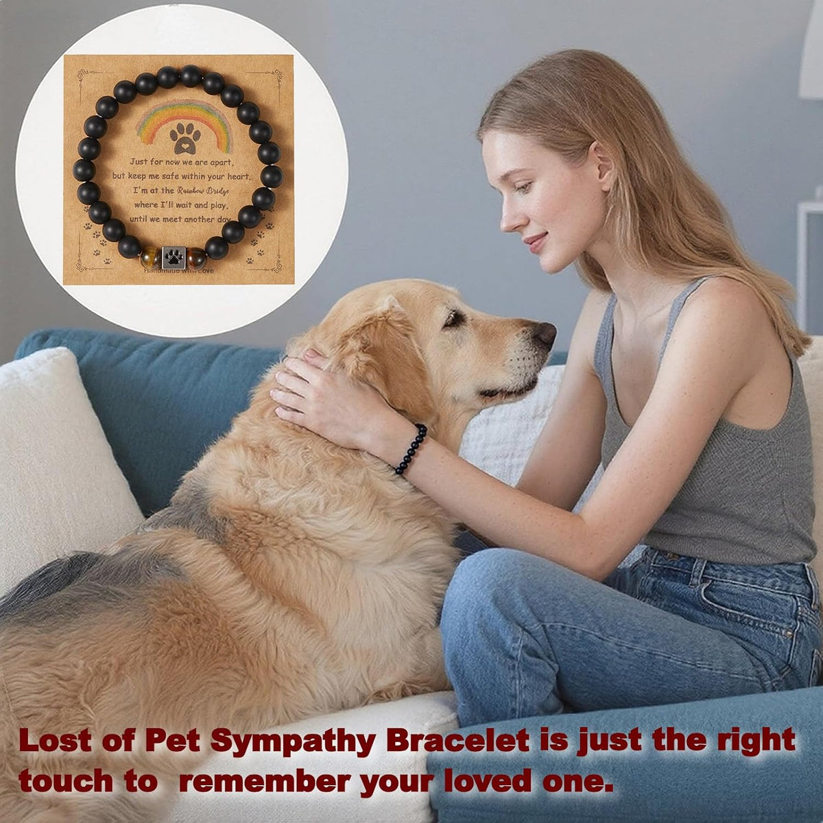 Wood Pet Urns for Dog or Cat Ashes Sets, Pet Cremation Urns